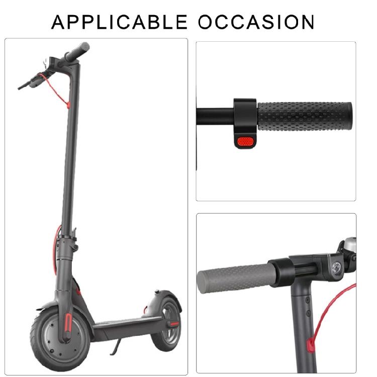 Electric Scooter Rubber Handlebar Grip Replacement Handle Cover Scooter Handlebar Protector Scooter Accessories