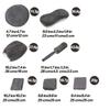 9/11-teiliges Autoreinigungs-Werkzeugset Auto-Detailing-Set Reifenbürste Poliertuch Waschsponge Mikrofaser-Reinigungshandschuh Handtücher