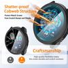 Custodia Protettiva Completa per Smartwatch Garmin Forerunner 965 Guscio 2in1 + Pellicola in Vetro Temperato per Cover Garmin Forerunner 965