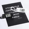 ABS Material Electronic Watch Keychain for Students Practical Mini Digital Clock