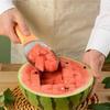ZISIZ Stainless Steel Mango Slicer and Spoon Set