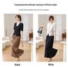 Mom's 2026 Stylish Two-Piece Summer Dress Set: Short-Sleeved Top and Skirt for Middle-Aged Women