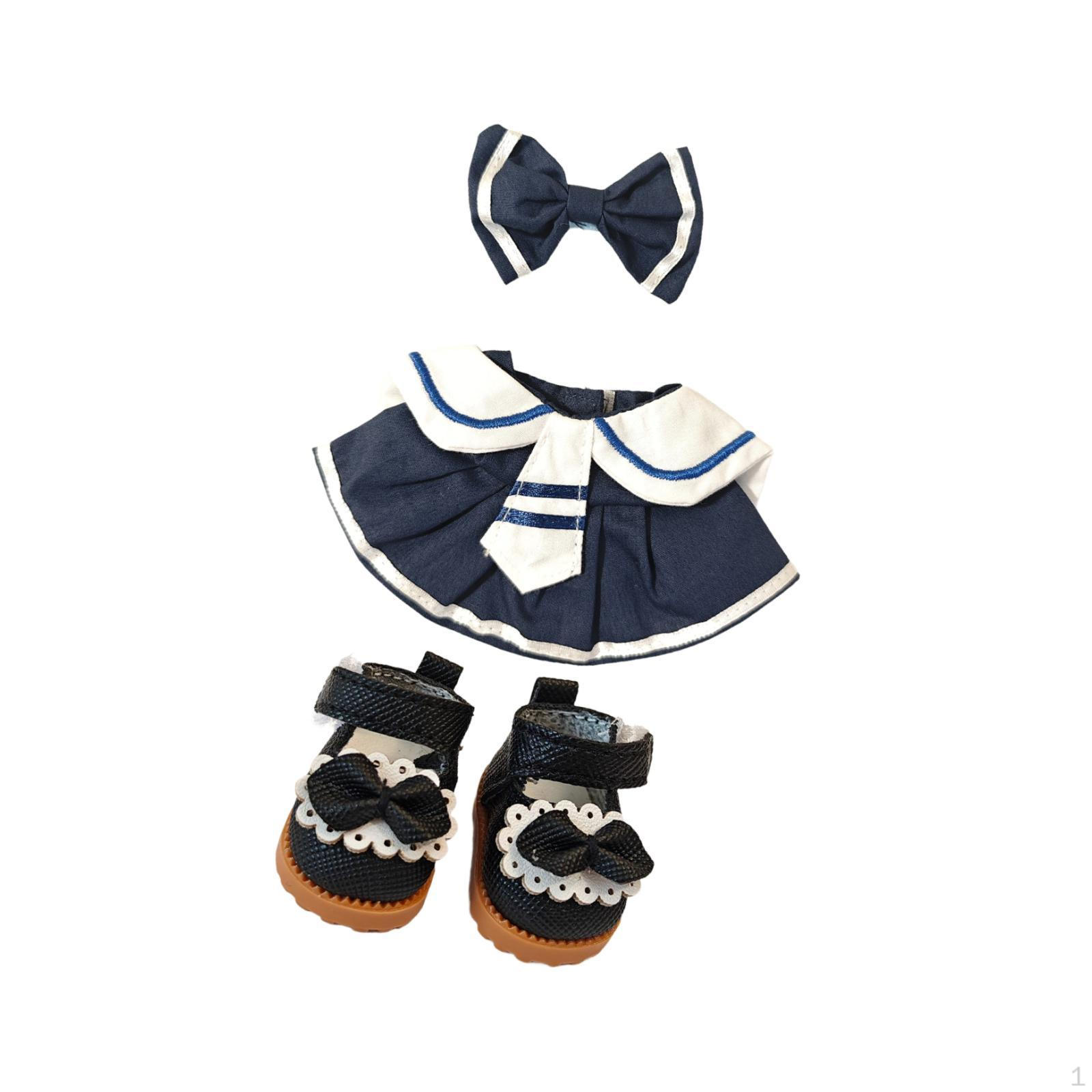 

Одежда для кукол-девочек, платье, реквизит для фото, стильные самоделки для кукол ростом 17 см, стиль A Style B