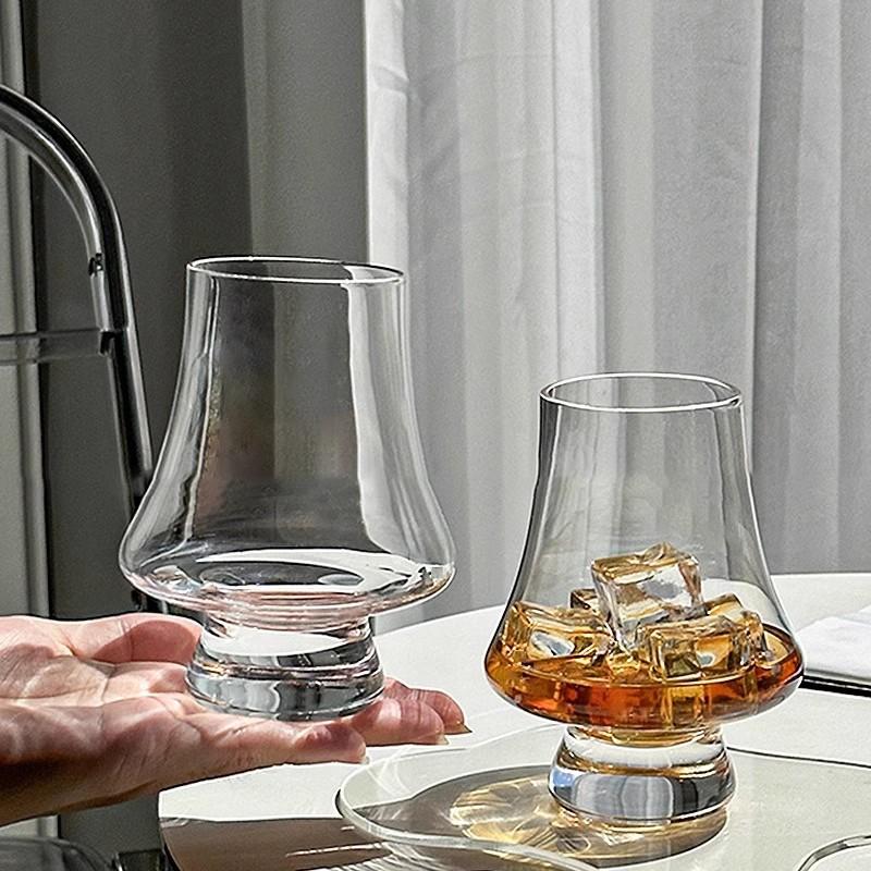 Crystal Whiskey Glass – Clear Tasting Glass for Scotch, Bourbon, and Liquor