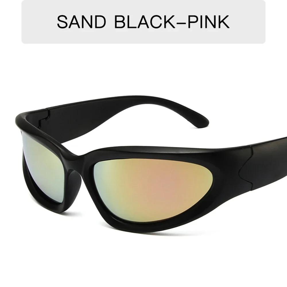 Steampunk Goggles Women Sunglasses Punk UV400 Protection Colorful Shades Eyewear for Lady Rideing Fashion Sun Glasses