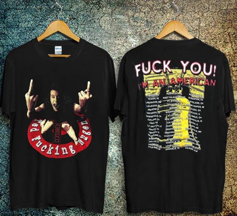 Reprint Vintage Te.d N.u.gent Concert T Shirt S