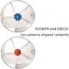 Bird Creative Foraging System Wheel Seed Food Ball Rotate Training Toy for Small and Medium Parrots 