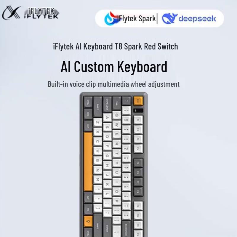 

iFLYTEK AI Custom Mechanical Keyboard T8 Spark Edition