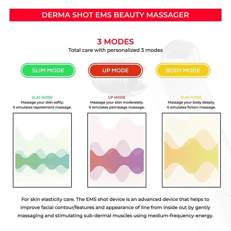 NEW EMS Face Lifting Machine Facial Massager Microcurrent Roller Skin Tightening Rejuvenation Double Chin Removal Beauty Device