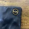 Used Good Condition COACH Sheep Leather Gloves Wool Smartphone Compatible