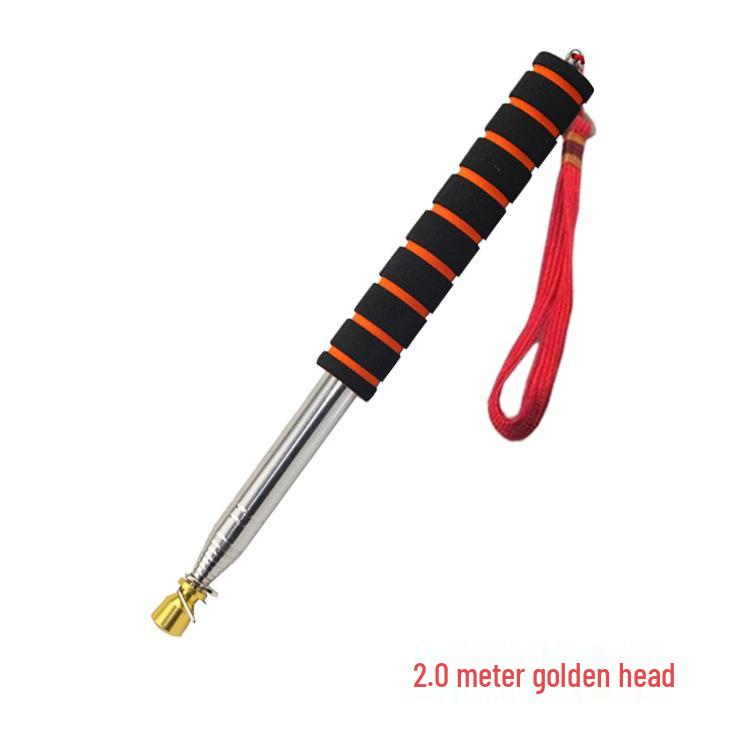 Stainless Steel Telescopic Flagpole & Teaching Stick Whip