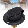 RV City Water Fill Inlet Brass One Way RV Water Inlet Replacement for for RV Trailer Marine