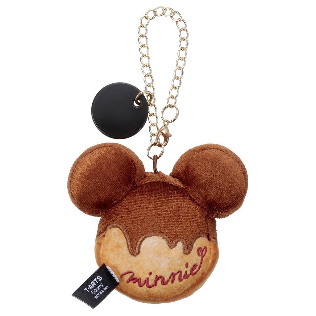Takara Tomy Arts Disney Character Nui Pan Chain Strap Mascot Donut Minnie Mouse (TAKARATOMY A.R.T.S)