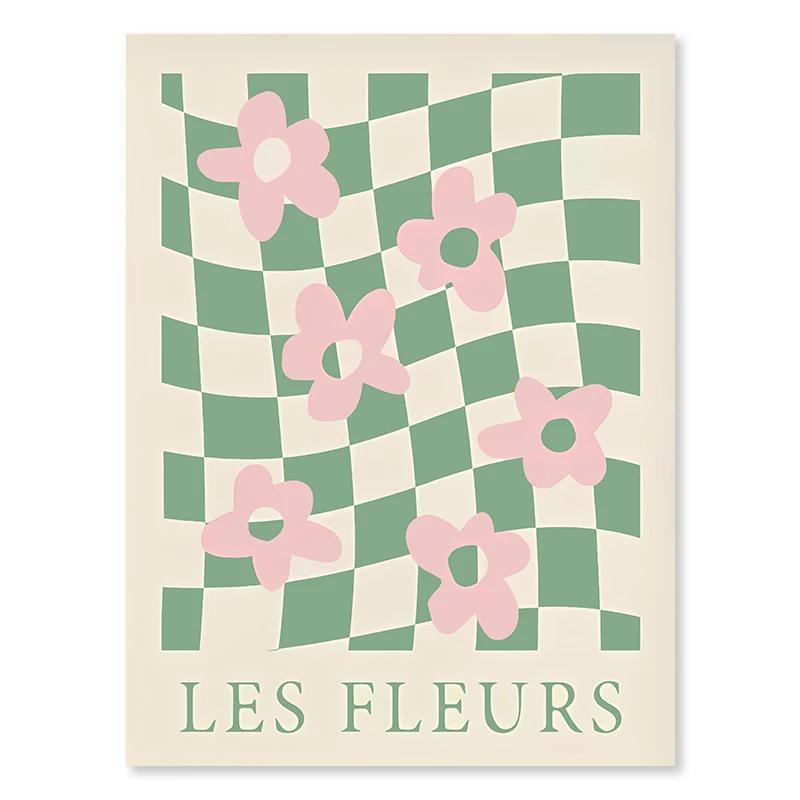 

Бохо Зеленое Сердце Мода Настенное Искусство Красочная Вишнево-Розовая Зеленая Картина на Холсте Цветочный Рынок Уютная Гостиная Галерея Постер 21cm×30cm NoFrame