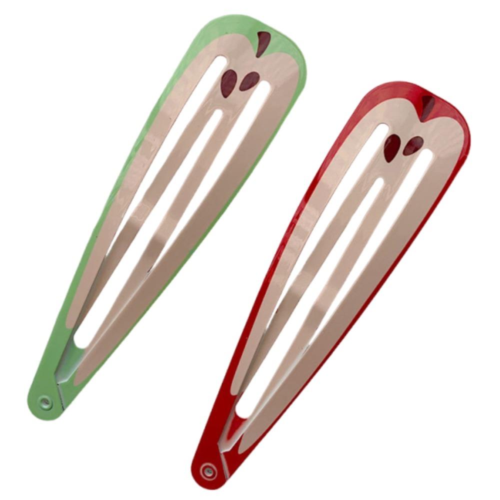 

2Pcs Fruit Series Extra-large Hair Clips Strawberry Hoodies BB Clip Funny Hair Grip Children s Toys 2Pcs Fruits