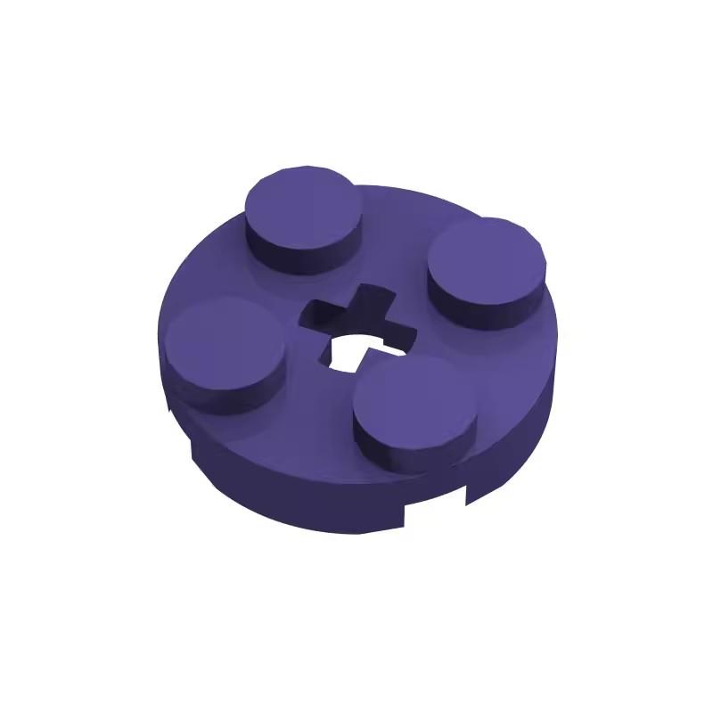 100pcs DIY Building Blocks Size Compatible With 4032 Brick Plastic 2x2 Round Toys for Children