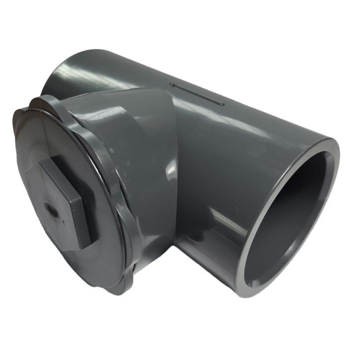 Clapet anti-retour à battant Ø 50 PVC Pression Piscine Eaux usées Eau Potable