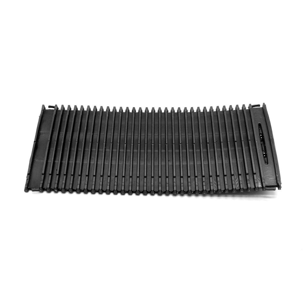Mittelkonsolen-Rolloabdeckung Mittelkonsolen-Sonnenschutz Ersatz für C-Klasse W204 468076079051 Schwarz ABS PC Direkte Passform OEM