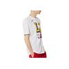 Nike Los Angeles Lakers Basketball Sports Crew Neck Short Sleeve T-Shirt Men Tops White DA6090-100