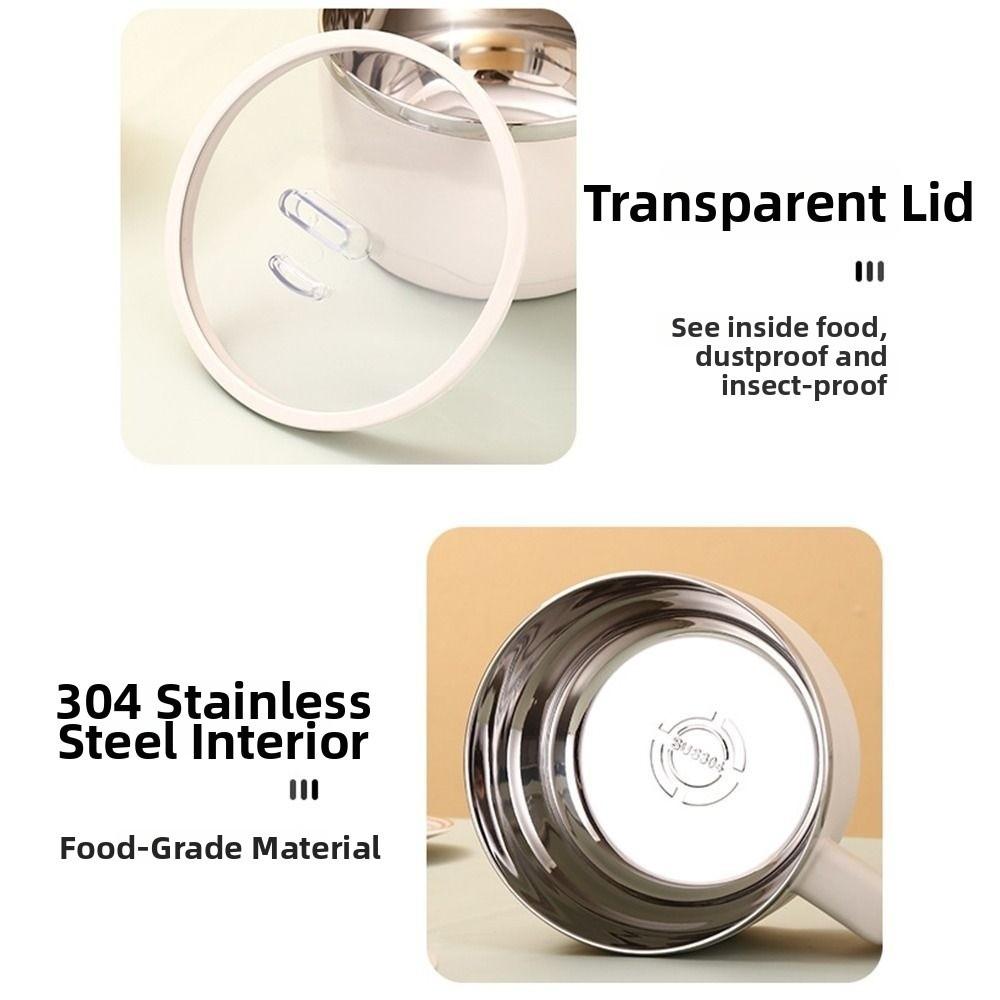 Non-slip Bottom Insulated Ramen Bowl Double-layer Noodle Bowl with Drain Basket  Cooking