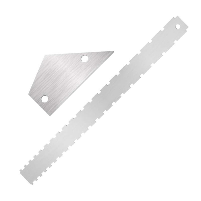 Multifuntional Guitar Luthier Set String Radius Gauge Essential Tool for String Height and Fretboard Radius Measurement