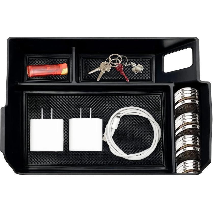 Center Console Organizer Compatible With    2024 2025 Toyota Sienna Accessories