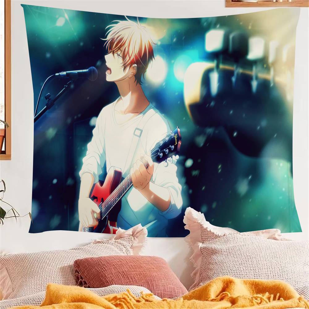 Given Manga Vai Receber Anime Anime Tapestry Hanging Tarot Hippie Wall Rugs Dorm Home Decor