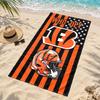 Cincinnati Bengals Microfiber Beach Towel Quick Dry Sand Free Lightweight Beach Towels for Travel Swimming Camping