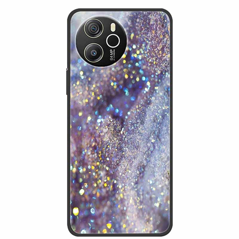 Case For Blackview Shark 8 TPU Soft Silicone Back Cover For Blackview Shark8 Phone Cases Marble Painted Colorful Bumper New Capa