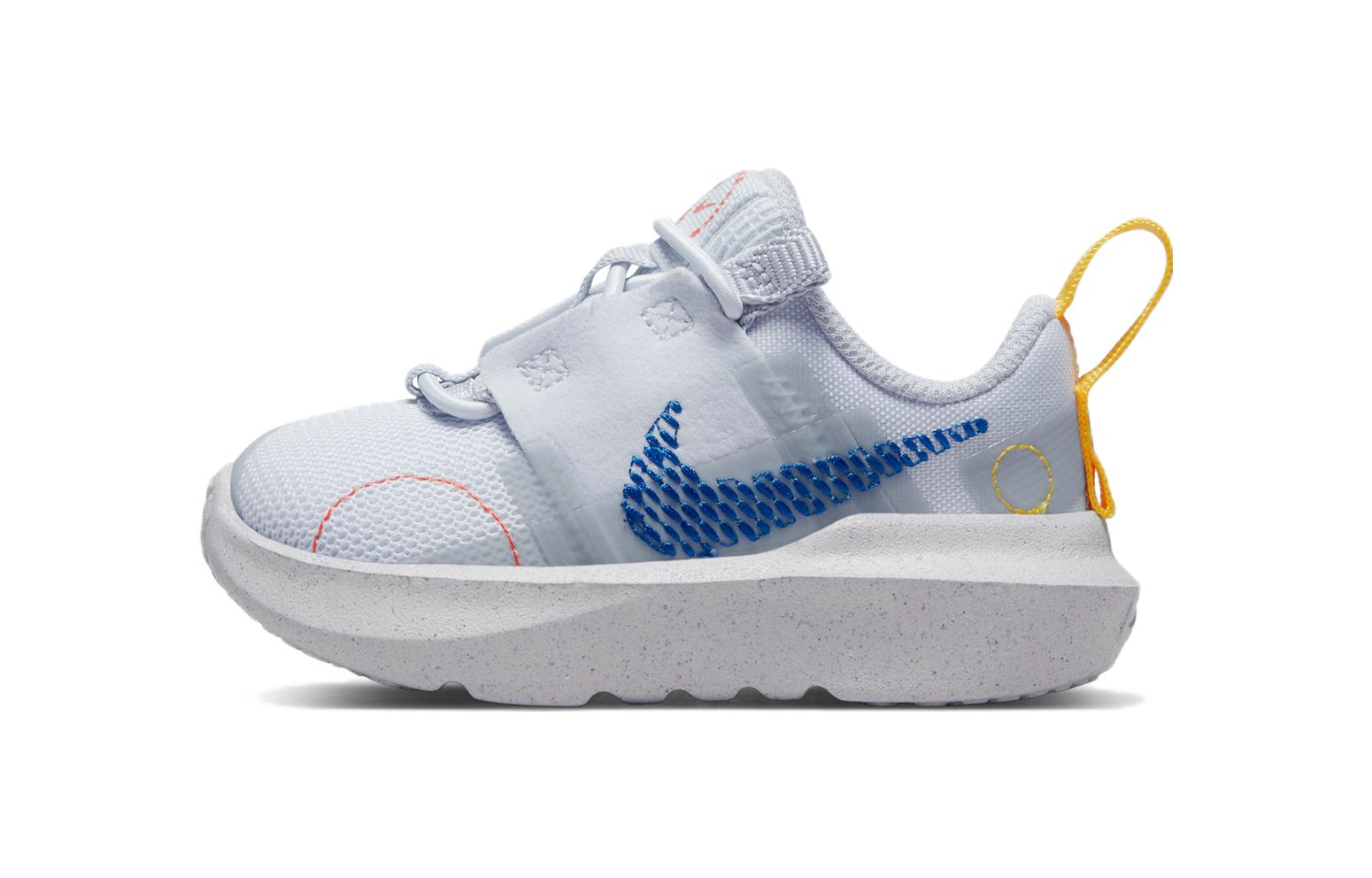 

Nike Crater Impact Recyclable Material Breathable Low top Sports Casual Shoes Gray Blue Infant And Toddler DB3553-003 21