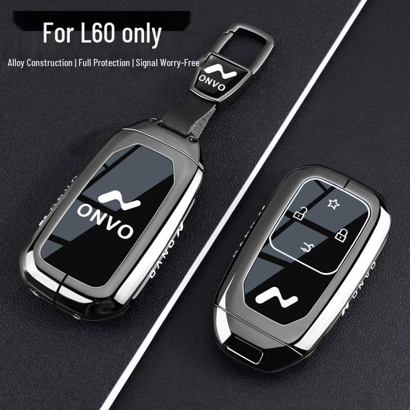 NIO Karten-Schlüssel-Etui: Kompatibel mit 25 Xinledao L90 und 24 Modell L60 - Metallgehäuse und Schnallendesign