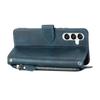 For Samsung Galaxy A57 5G Case Zipper Pocket Leather Phone Cover with Crossbody Shoulder Strap