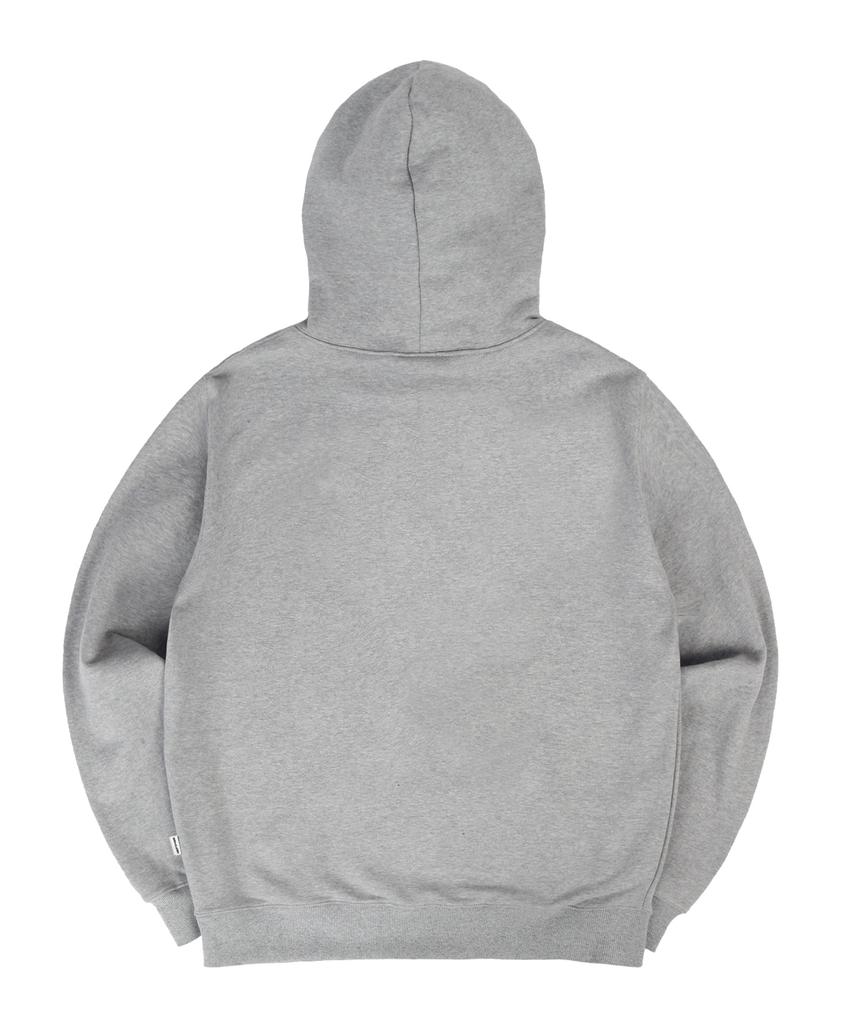 PAGE Sisi Star Print Hoodie Gray