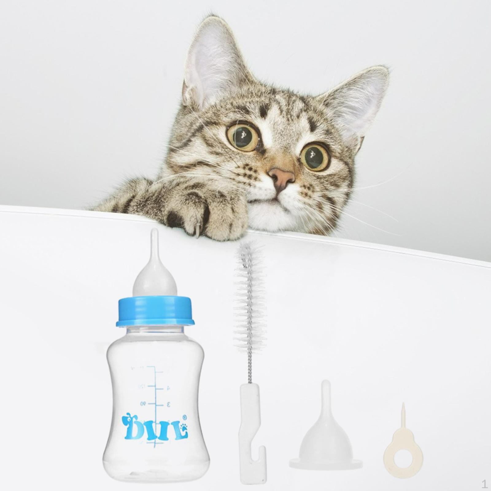 

4Pcs Pet Milk Nurser Bottle Nursing Water Squirrel Kittens Hamster