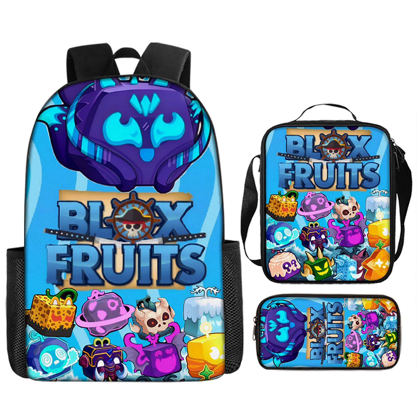 

Large-capacity Backpack For Primary And Secondary School Students, Cartoon Shoulder Bag And Pencil Case For Children One Size