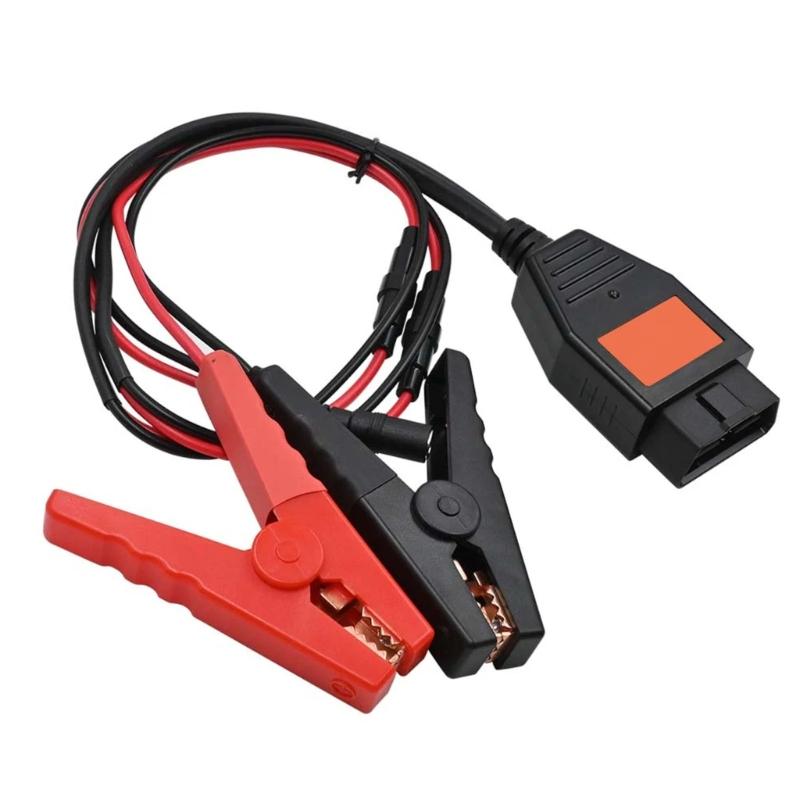 Emergency Power Supply OBD2 Connector Battery Clip For Quick Car Battery Jump Start And Safe Charging