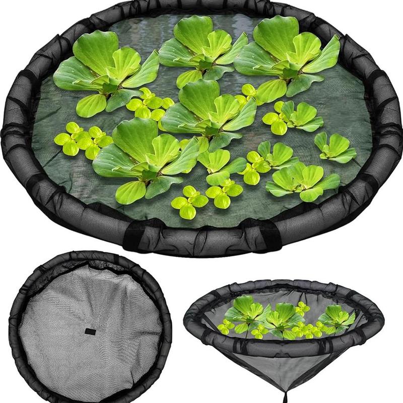 45/60/80cm Teichpflanzennetz Sonnenschutz Porös Pflanze Neues Netz Kreisförmig Schwimmende Pflanze Atmungsaktiv Atmungsabl O9v2