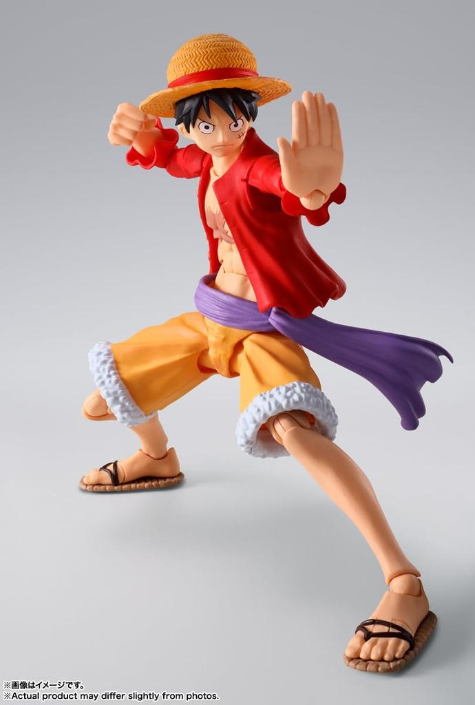TAMASHII NATIONS ONE PIECE Monkey Luffy Onigashima Invasion 145mm ABS PVC Painted Movable Figure S.H.Figuarts D. - - Approx. &