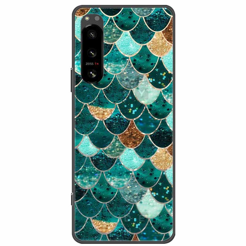 For Sony Xperia 5 III Case Soft TPU Cute Cats Silicone Protective Cover for Sony Xperia 5 II Phone Cases Xperia5 Cartoon Fundas