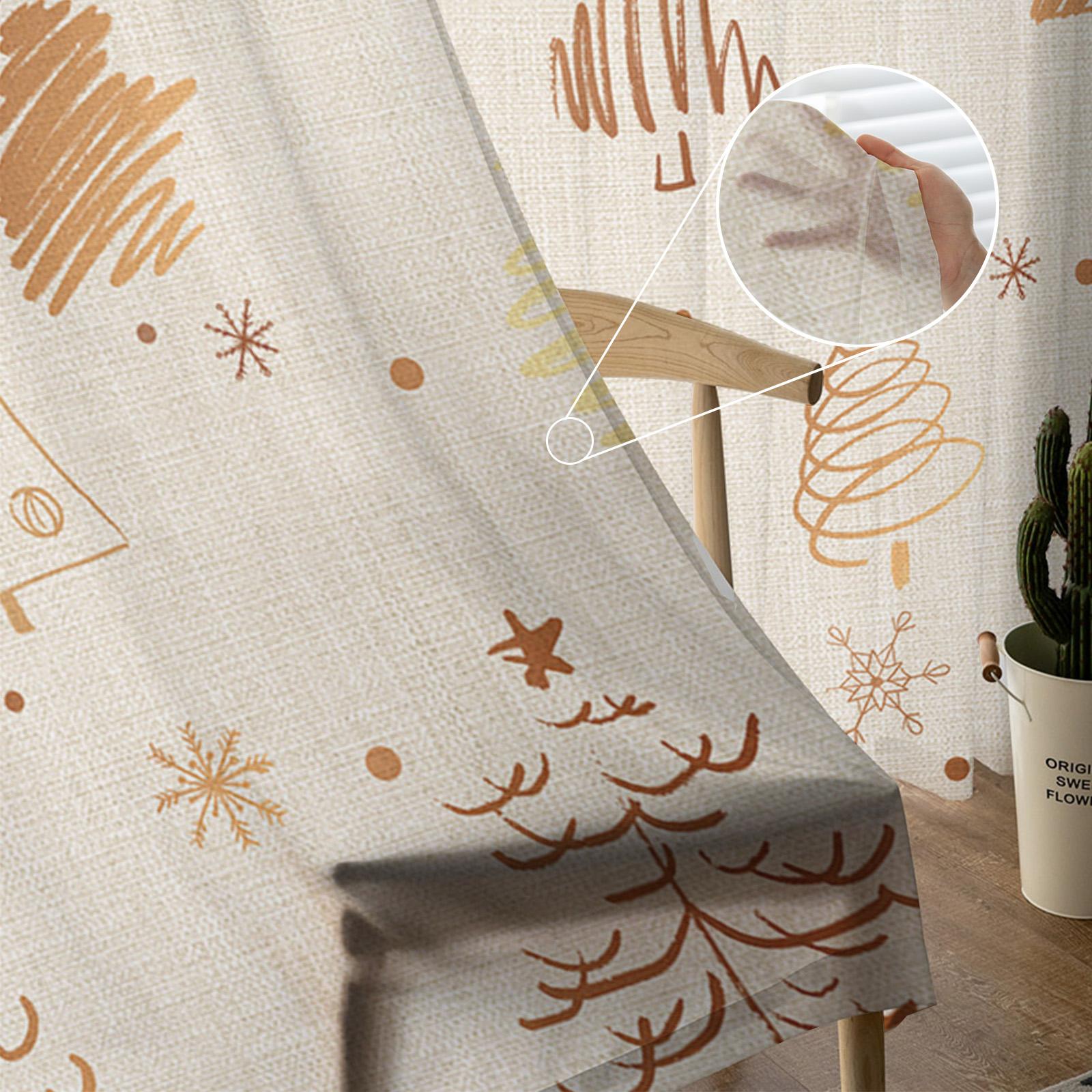 Рождественские минималистичные снежинки для спальни — фото 4