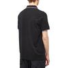 STONE ISLAND Ss23 Striped Trim Polo Shirt Men Tops Black 10152SC18-A0029