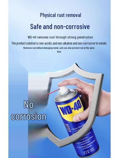 WD40 Rust Remover & Lubricant - Metal Anti-Rust Cleaner W40 Dw40.
