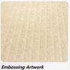 European Warm Thicken Plush Quilted Bed Skirt Soft Velvet Padding Cotton Bedspread Queen Size Bed Cover