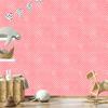 Wallpaper Stars Coral, Fine Detail for Living Room and Bedroom 50x1000
