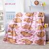 Capybara Companions Blanket Suitable for All Seasons Soft and Comfortable Digital Printing Sheet Nap Blanket