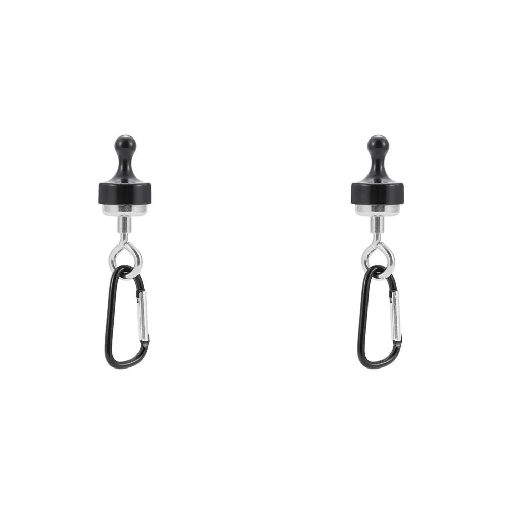 1-4PCS Camping Magnetic Hook Strong Suction Separable Outdoor Tent Canopy Carabiner Magnet Hanger Hiking Camping Accessories