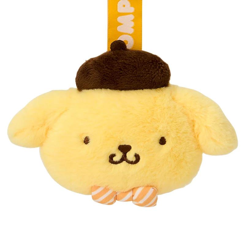 Sanrio Pompompurin Face Tag Mascot Japan NEW Sanrio Characters