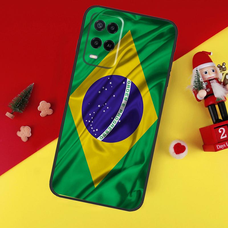 

Brazil Flag Case For Oppo A78 A98 A18 A38 A58 A5 A6 Pro A54 A74 A94 A17 A57 A80 A60 A40 A96 A76 A16 A15 OPPO A6 Pro