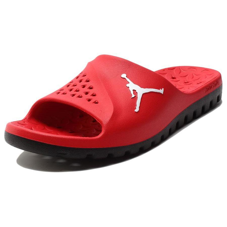 Air Jordan Jordan Super.Fly Team Slide University Red Men Sneakers White Black 716985-600