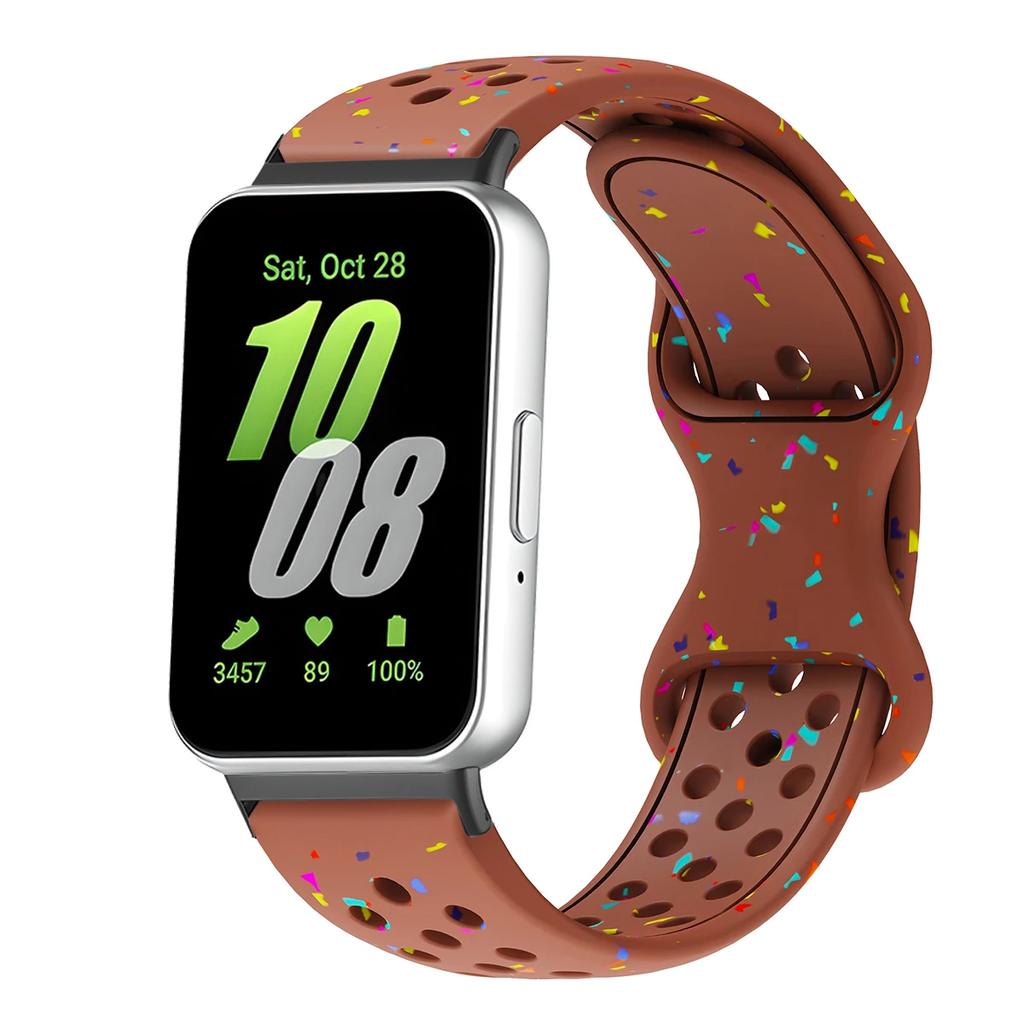 Silikonarmband für Samsung Galaxy Fit 3 Uhrenarmband Sportarmband für Samsung Galaxy Fit3 Ersatzarmband Zubehör